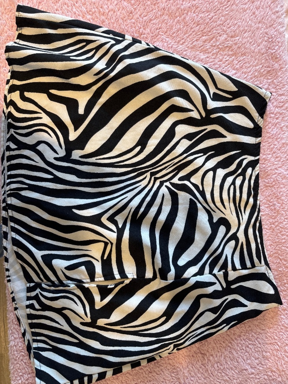 Zebra Print Skirt